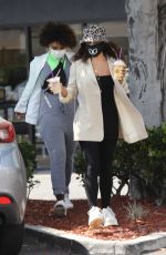 VANESSA HUDGENS Out for Coffee in Los Angeles 06/06/2020