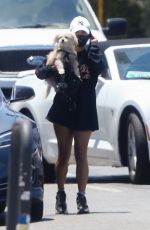 VANESSA HUDGENS Out with Her Dog in Los Angeles 06/26/2020
