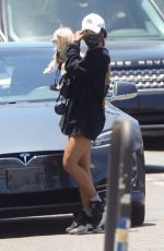 VANESSA HUDGENS Out with Her Dog in Los Angeles 06/26/2020