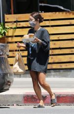 VANESSA HUDGENS Picking Up Food Out in Los Angeles 06/13/2020