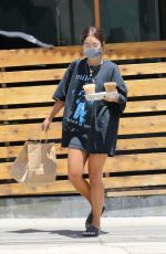 VANESSA HUDGENS Picking Up Food Out in Los Angeles 06/13/2020