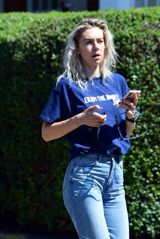VANESSA KIRBY Out and About in London 06/24/2020