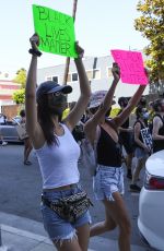 VICTORIA JUSTICE and MADISON REED Join a Protest in Los Angeles 06/03/2020