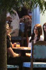 VICTORIA JUSTICE Out to Dinner with Friends in Studio City 06/11/2020