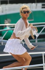 VICTORIA SILVSTEDT in Bikini at a Yacht in Saint Tropez 06/01/2020