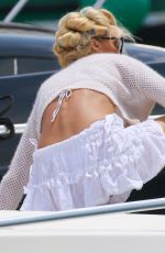 VICTORIA SILVSTEDT in Bikini at a Yacht in Saint Tropez 06/01/2020