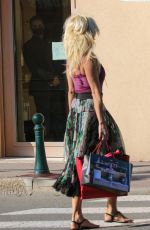 VICTORIA SILVSTEDT Out Shopping in Saint Tropez 05/31/2020