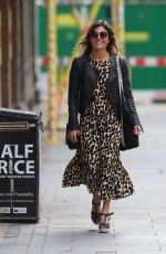 ZOE HARDMAN Arrives at Global Radio in London 06/07/2020