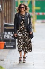 ZOE HARDMAN Arrives at Global Radio in London 06/07/2020
