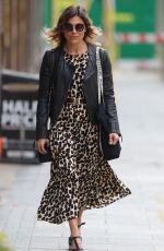 ZOE HARDMAN Arrives at Global Radio in London 06/07/2020