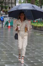 ZOE HARDMAN Arrives at Global Radio in London 06/21/2020