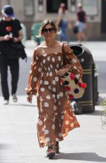 ZOE HARDMAN Leaves Heart Radio in London 06/13/2020
