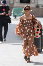 ZOE HARDMAN Leaves Heart Radio in London 06/13/2020