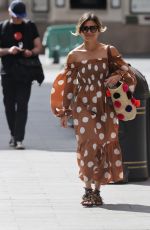 ZOE HARDMAN Leaves Heart Radio in London 06/13/2020