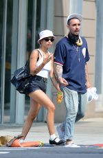 ZOE KRAVITZ Out with Friends in New York 06/25/2020