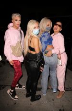 ABBY RAO and TANA MONGEAU Night Out in West Hollywood 07/10/2020