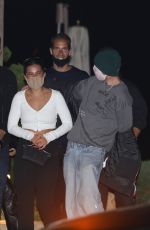 ADDISON RAE and KOURTNEY KARDASHIAN Leaves Nobu in Malibu 07/22/2020