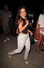 ADDISON RAE Leaves Boa Sestaurant in West Hollywood 07/09/2020