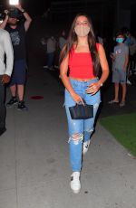 ADDISON RAE Leaves Boa Steakhouse in West Hollywood 07/13/2020