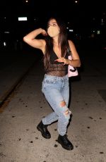ADDISON RAE Leaves Catch LA in West Hollywood 07/28/2020