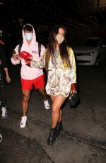 ADDISON RAE Night Out in West Hollywood 07/27/2020