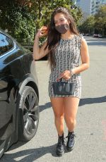 ADDISON RAE Out for Lunch in Los Angeles 07/27/2020