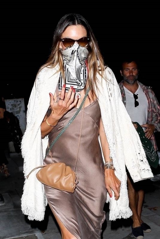 ALESSANDRA AMBROSIO at Nobu in Malibu 07/05/2020