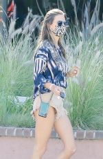 ALESSANDRA AMBROSIO in Cut-off Out in Pacific Palisades 07/17/2020