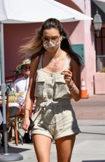 ALESSANDRA AMBROSIO Out for Lunch in Santa Monica 07/18/2020