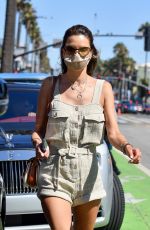 ALESSANDRA AMBROSIO Out for Lunch in Santa Monica 07/18/2020