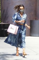 ALESSANDRA AMBROSIO Out Shopping in Los Angeles 07/27/2020