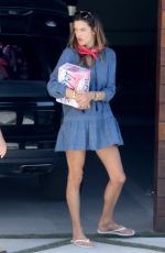 ALESSANDRA AMBROSIO Out Shopping in Malibu 07/02/2020