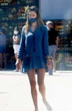 ALESSANDRA AMBROSIO Out Shopping in Malibu 07/02/2020