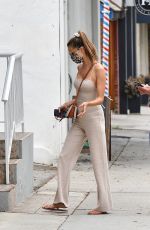 ALESSANDRA AMBROSIO Out Shopping in Santa Monica 07/26/2020