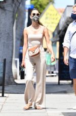 ALESSANDRA AMBROSIO Out Shopping in Santa Monica 07/26/2020