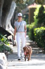 ALESSANDRA AMBROSIO Out with Her Dog in Santa Monica 07/07/2020