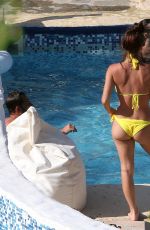 ALESSIA MACARI in BIkini at a Pool in Italy 07/08/2020