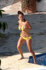 ALESSIA MACARI in BIkini at a Pool in Italy 07/08/2020