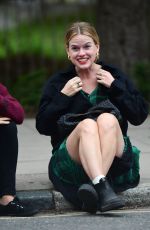 ALICE EVE and LYDIA LEONARD Out in London 06/30/2020