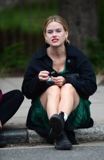 ALICE EVE and LYDIA LEONARD Out in London 06/30/2020