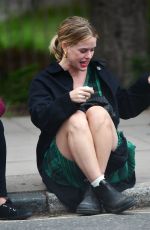 ALICE EVE and LYDIA LEONARD Out in London 06/30/2020