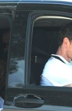 ALICIA VIKANDER and Michael Fassbender Out in Ibiza 07/21/2020