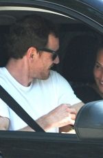 ALICIA VIKANDER and Michael Fassbender Out in Ibiza 07/21/2020