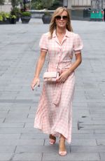 AMANDA HOLDEN Arrives at Heart Radio in London 07/06/2020
