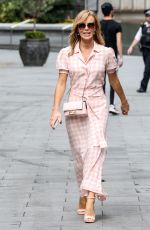 AMANDA HOLDEN Arrives at Heart Radio in London 07/06/2020