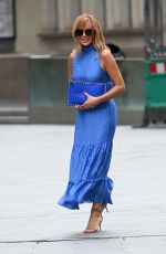 AMANDA HOLDEN Leaves Breakfast Show in London 07/16/2020