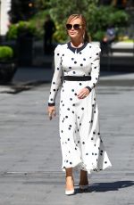 AMANDA HOLDEN Leaves Global Studios in London 07/10/2020
