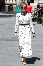 AMANDA HOLDEN Leaves Global Studios in London 07/10/2020