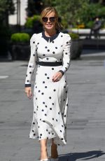 AMANDA HOLDEN Leaves Global Studios in London 07/10/2020