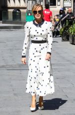 AMANDA HOLDEN Leaves Global Studios in London 07/10/2020